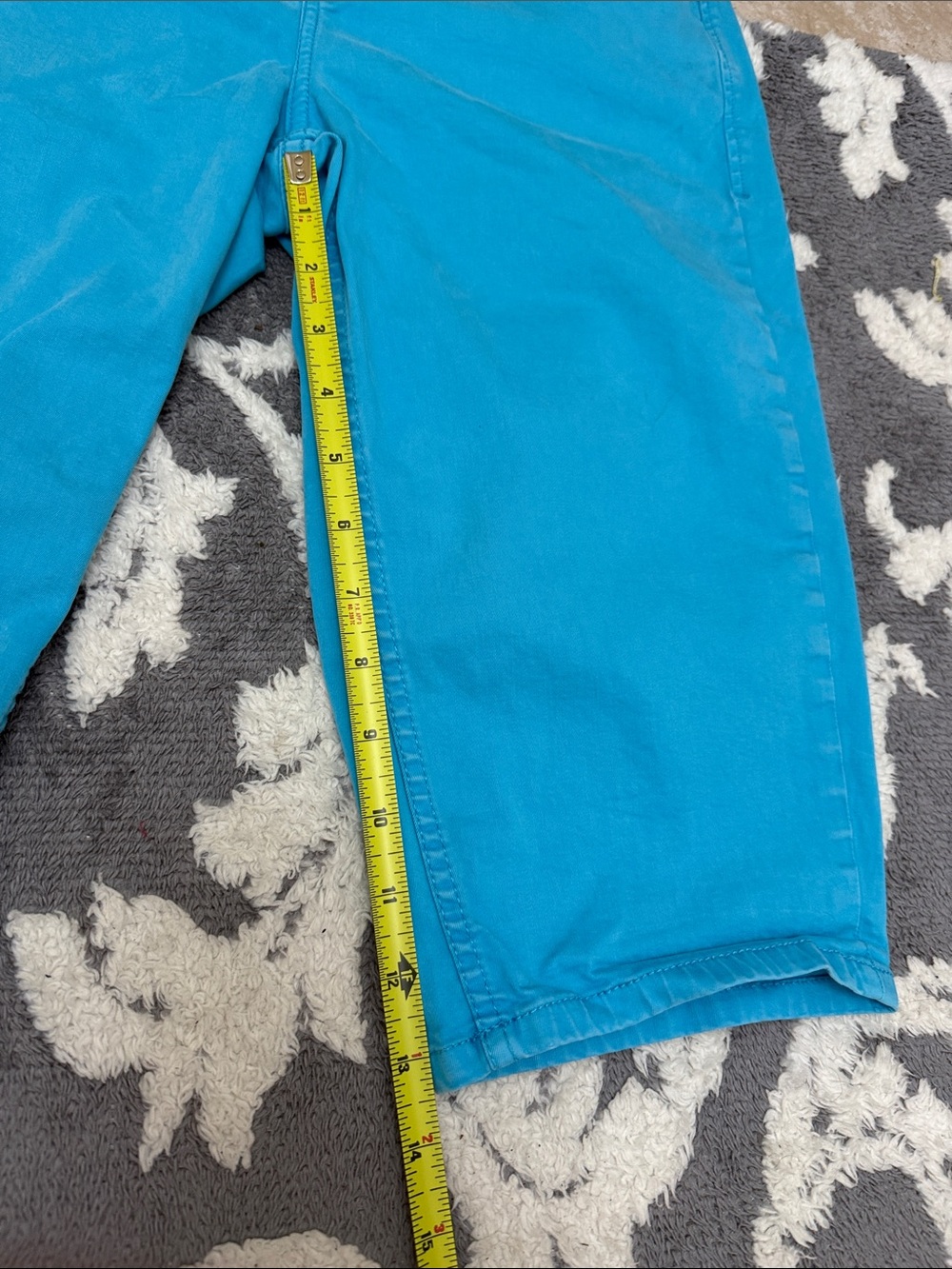 Tommy Bahama clamdigger shorts Bermuda shorts blue size 6 - Picture 9 of 9
